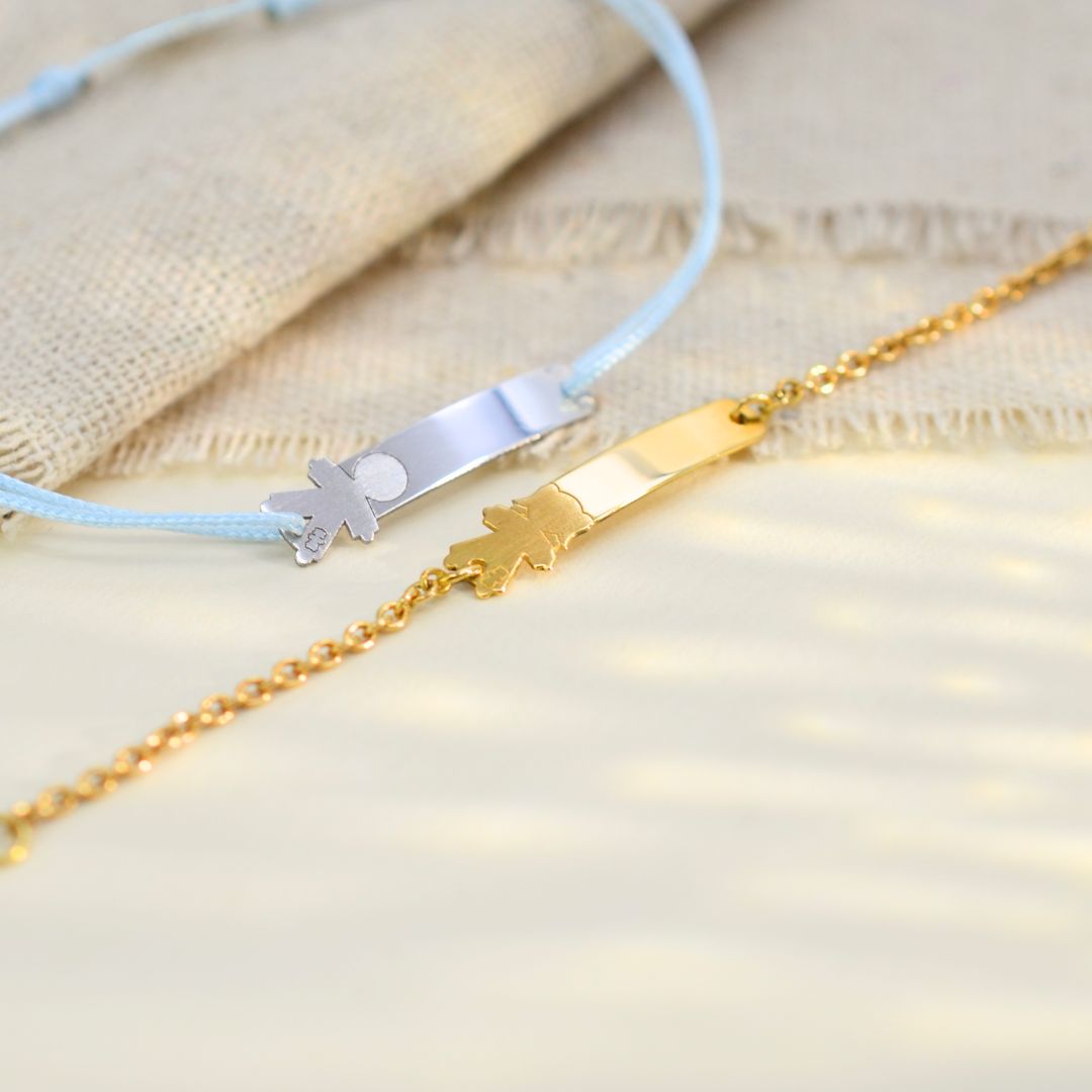 bracelet,cordon,enfant,adulte,argent,or,diamant